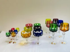 Best Pamono Lead Crystal Glasses from Nachtmann, 1960s, Set of 16