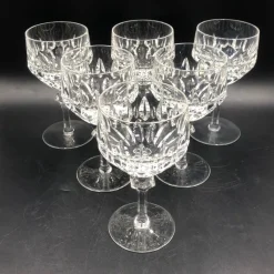 Pamono Lead Crystal Wine Glasses Patrizia from Nachtmann, 1960s, Set of 6> Glassware