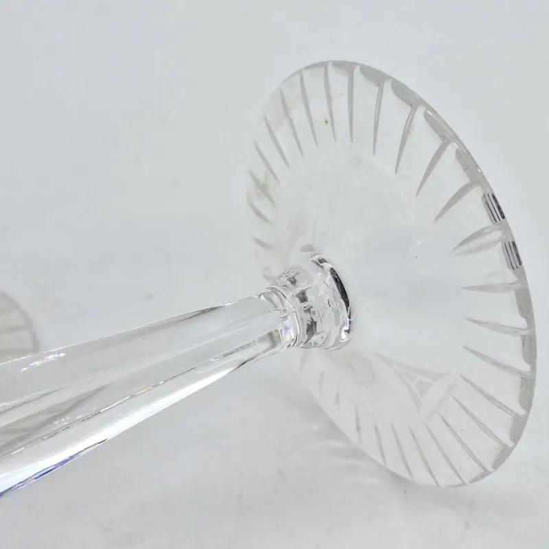 Discount Pamono Lead Crystal Wine Glasses from Annahütte, 1950s, Set of 2