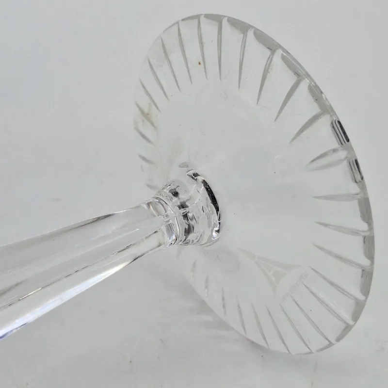 Discount Pamono Lead Crystal Wine Glasses from Annahütte, 1950s, Set of 2