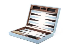 Pamono Leather Backgammon Set> Decorative Objects