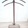 Pamono Leather Bedroom Valet attributed to Jacques Adnet, 1950s