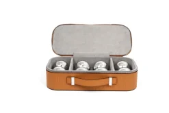 Pamono Leather Bowls Game Set