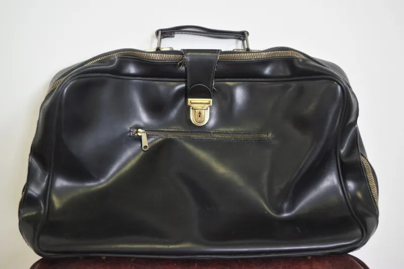 Pamono Leather Homa Suitcases, 1950s, Set of 2> Trunks Crates & Baskets