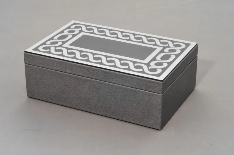 Pamono Leather Jewellery Box> Trunks, Crates & Baskets