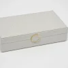 Pamono Leather Prestige Jewellery Box from Pinetti> Trunks, Crates & Baskets