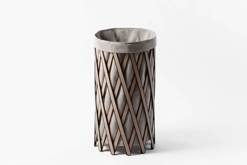 Pamono Leather Safari Laundry Basket> Trunks, Crates & Baskets