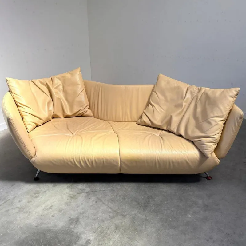 Hot Pamono Leather Sofa from De Sede