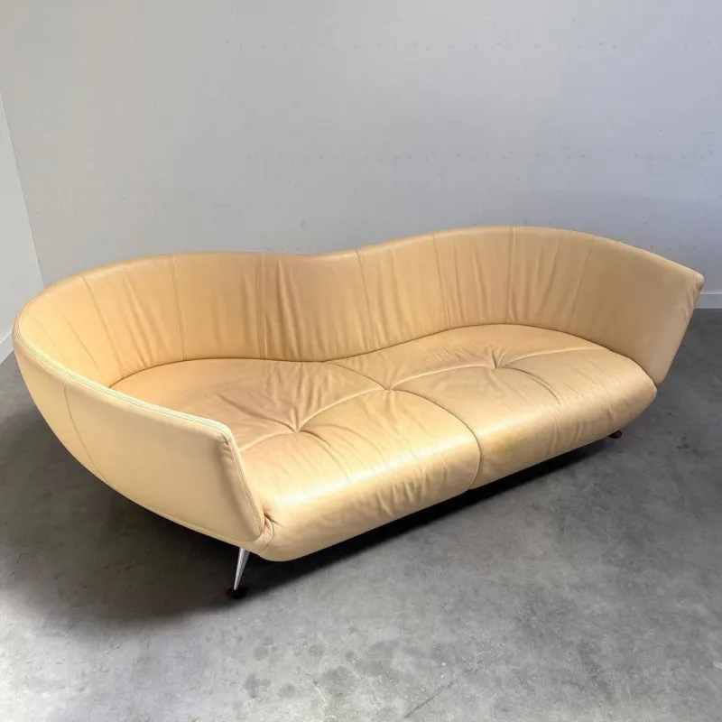 Hot Pamono Leather Sofa from De Sede
