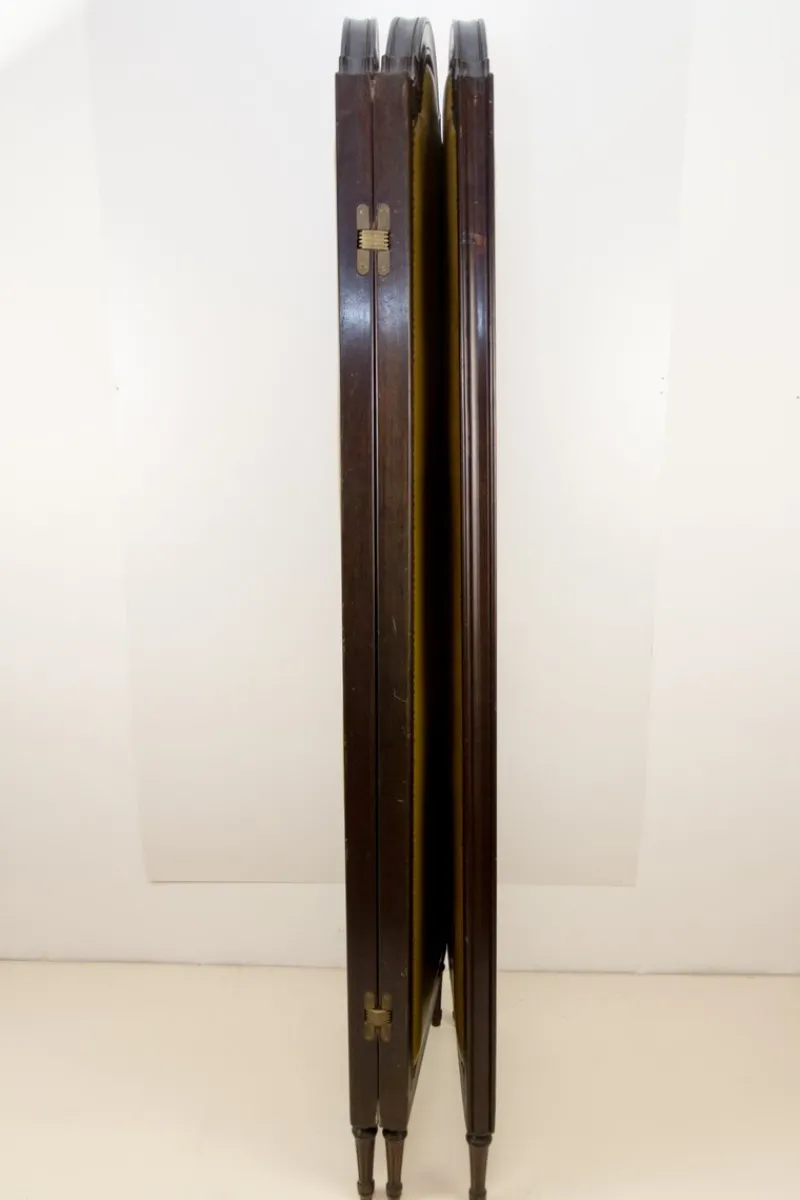 Pamono Leatherette Screen, 1930s> Room Dividers & Screens