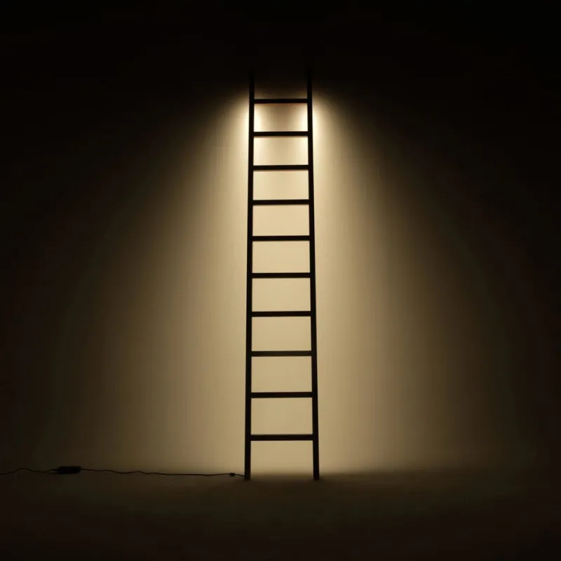Outlet Pamono LED Line Light Ladder in Cherry by Noah Spencer