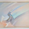 New Pamono Lee Reynolds, Abstract Composition, 1980s, Acrylic on Canvas, Framed