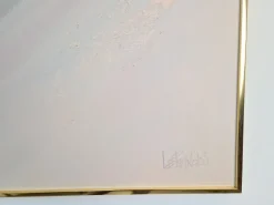New Pamono Lee Reynolds, Abstract Composition, 1980s, Acrylic on Canvas, Framed