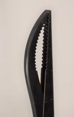 Pamono Leina Fireplace Pliers by Pep Bonet for Officina Alessi, Italy, 1980s, Set of 2><noscript><img width=