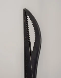 Pamono Leina Fireplace Pliers by Pep Bonet for Officina Alessi, Italy, 1980s, Set of 2><noscript><img width=