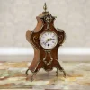 Clearance Pamono Lenzkirch Mantel Clock in Walnut Case, Early 20th Century