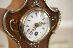 Clearance Pamono Lenzkirch Mantel Clock in Walnut Case, Early 20th Century