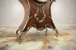 Clearance Pamono Lenzkirch Mantel Clock in Walnut Case, Early 20th Century