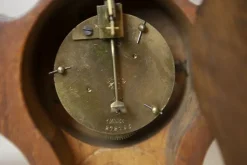 Clearance Pamono Lenzkirch Mantel Clock in Walnut Case, Early 20th Century