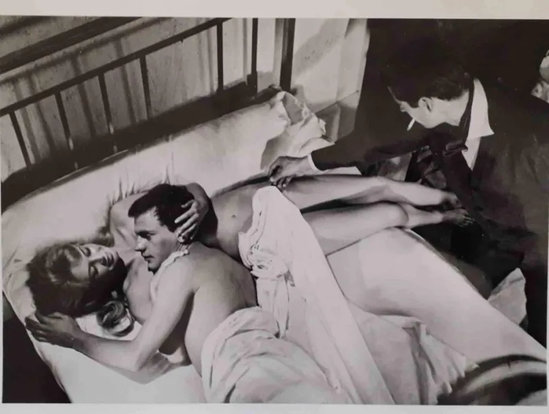 Sale Pamono Leo Mirkine, Brigitte Bardot and Jean-Louis Trintignant, Photograph, 1964