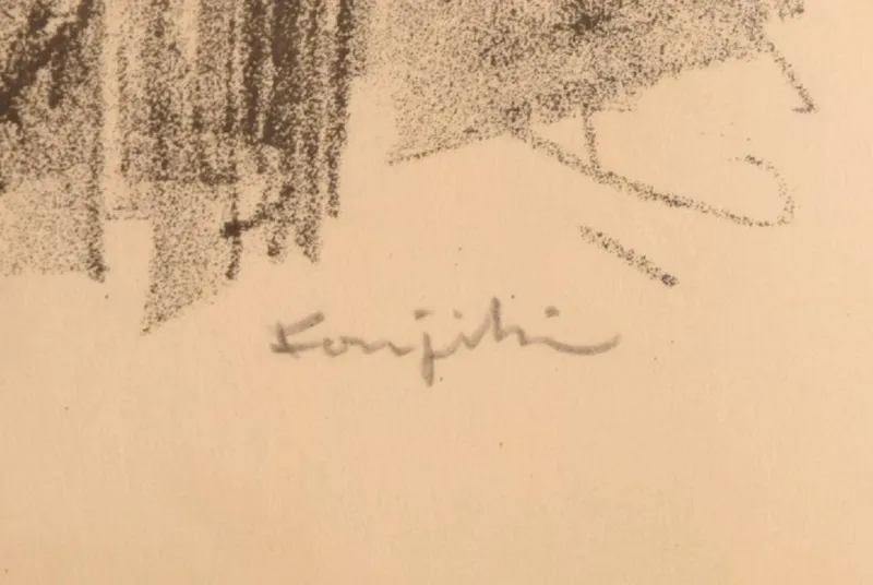 Discount Pamono Leonard Tsuguharu Foujita, Le Rêve, 1940s, Lithograph on Arches Paper