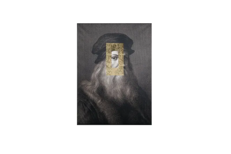 Pamono Leonardo Viso Print on Board by Marco Segantin for VGnewtrend> Wall Decor