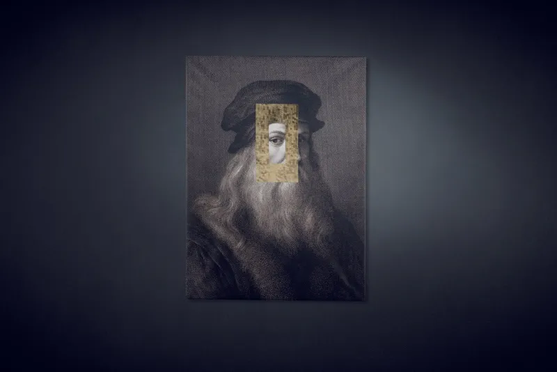 Pamono Leonardo Viso Print on Board by Marco Segantin for VGnewtrend> Wall Decor