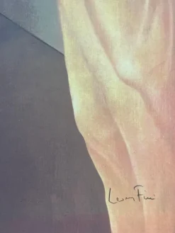 Pamono Leonor Fini, Two Princesses and a Bird, 1970s, Lithograph