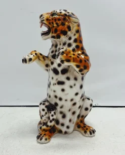Online Pamono Leopard Statue in Ceramic from Ceramiche Boxer