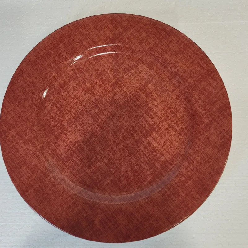 Pamono Les Toilés Underplates by Patrick Frey, 1990s, Set of 6> Serving Dishes
