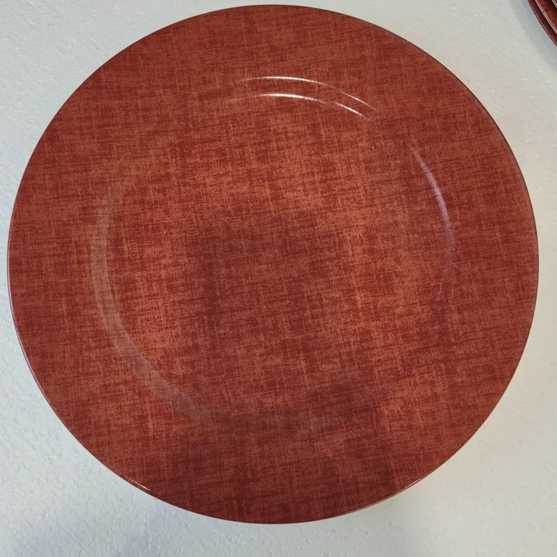 Pamono Les Toilés Underplates by Patrick Frey, 1990s, Set of 6> Serving Dishes