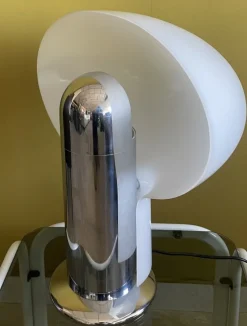 Pamono Leukè Table Lamp by Studio Celli Tognon for Stilnovo, 1971><noscript><img width=