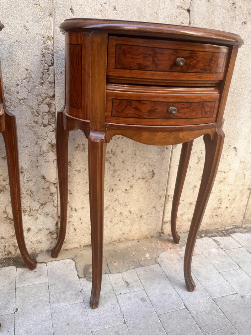 Hot Pamono Liberty Bedside Tables, 1890s, Set of 2
