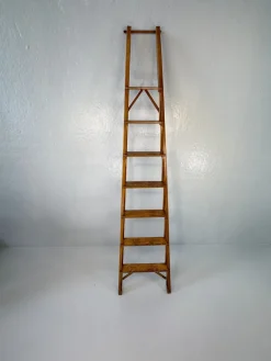 Pamono Library Ladder by Franco Albini for Poggi, 1950s> Architectural Elements