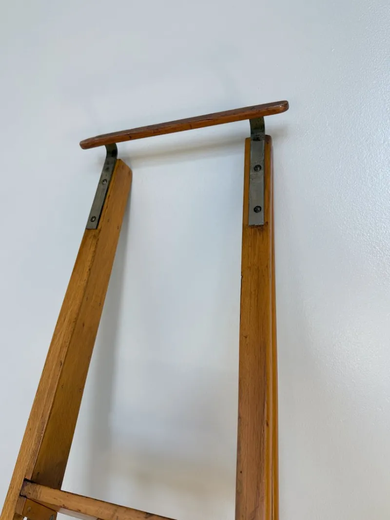 Pamono Library Ladder by Franco Albini for Poggi, 1950s> Architectural Elements