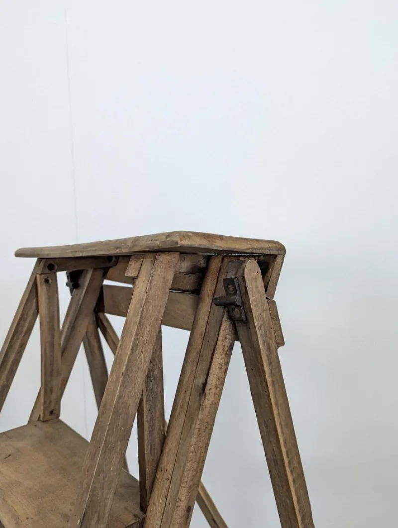Outlet Pamono Library Stepladder in Wood