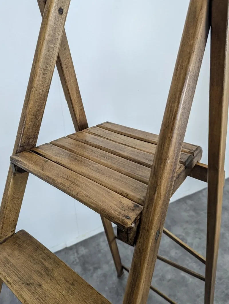 Pamono Library Stepladder in Wood> Architectural Elements