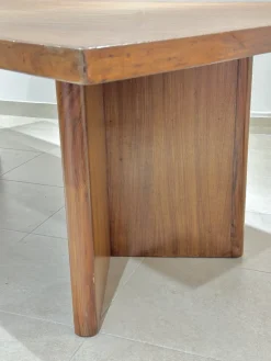 Pamono Library Table by Pierre Jeanneret, 1950s><noscript><img width=