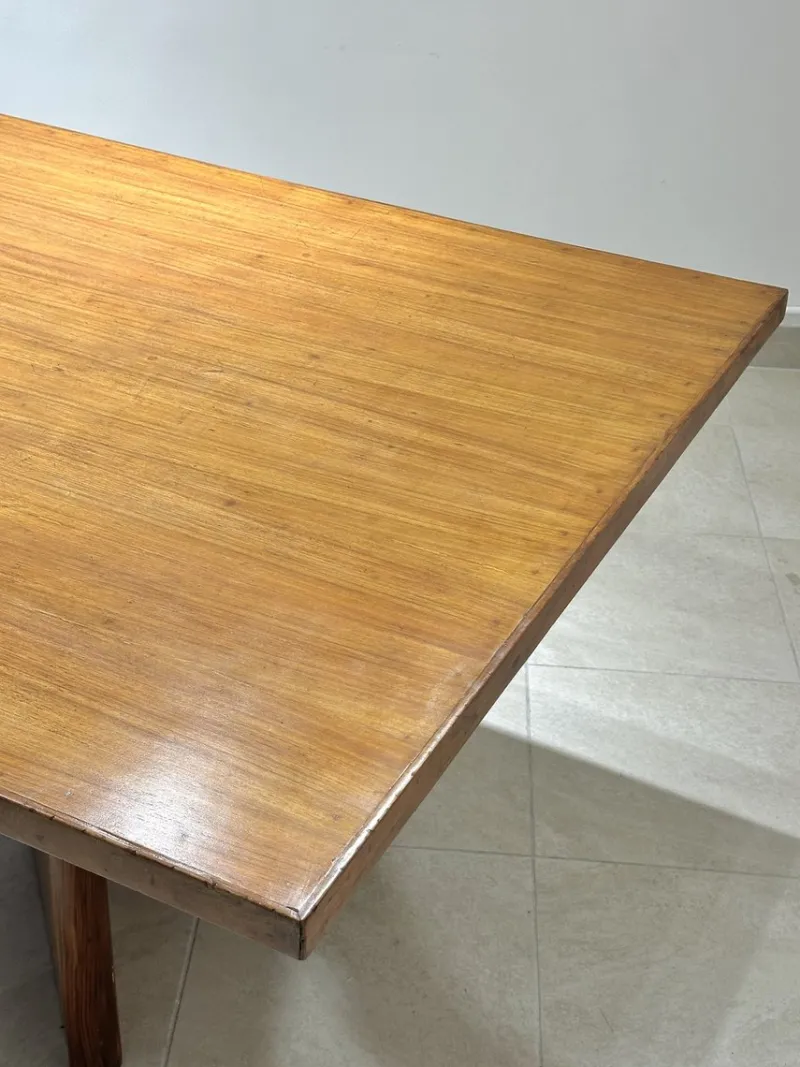 Pamono Library Table by Pierre Jeanneret, 1950s> Console Tables
