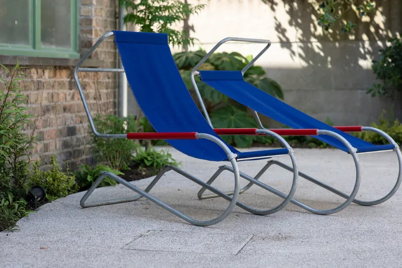 Pamono Lido Lounge Chair by Battista and Gino Giudici for Fratelli Giudici, 1930s> Garden Seating
