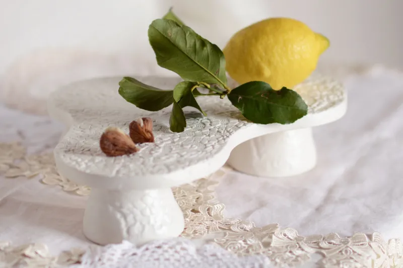 Pamono Lift Ceramic Plate by Chiara Cioffi for Materia Creative Studio> Decorative Plates