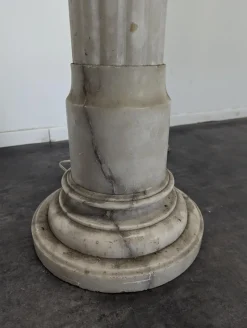 Discount Pamono Light Column in Alabaster