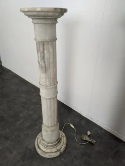 Discount Pamono Light Column in Alabaster