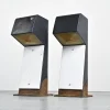 Outlet Pamono Lighting Terminals by Jean Balladur, 1969, Set of 2