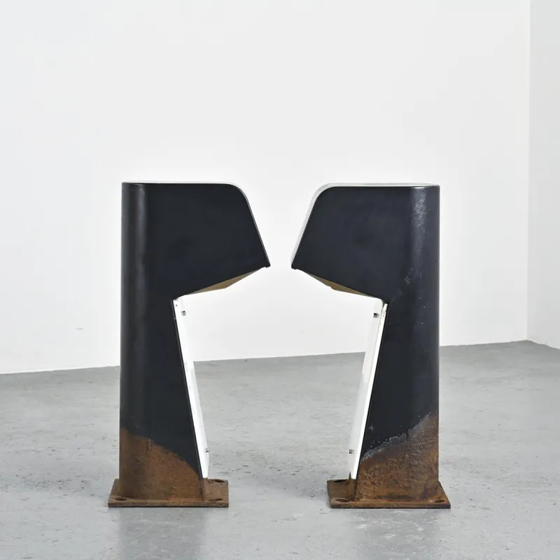 Outlet Pamono Lighting Terminals by Jean Balladur, 1969, Set of 2
