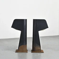 Outlet Pamono Lighting Terminals by Jean Balladur, 1969, Set of 2