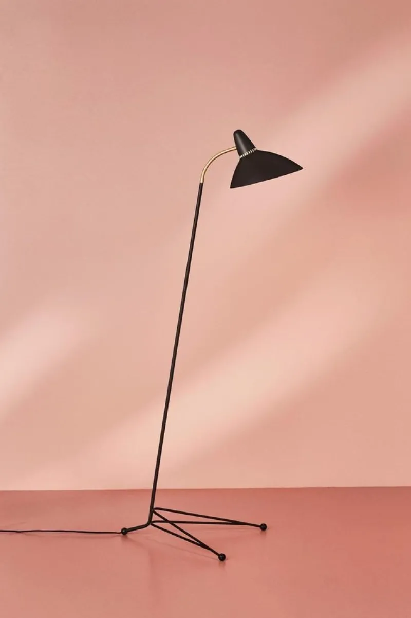 Pamono Lightsome Black Noir Floor Lamp by Warm Nordic> Floor Lamps