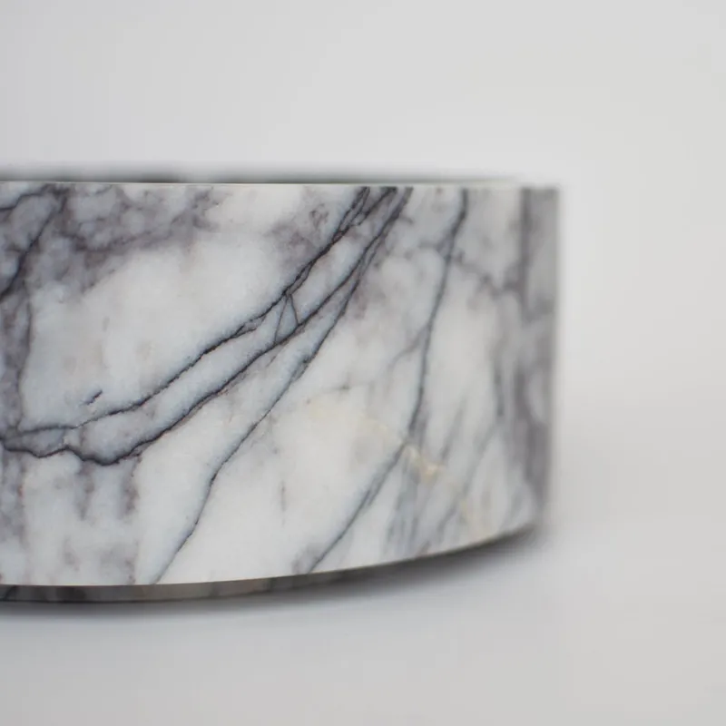 Pamono Lilac Marble Cylinder Bowl from Kiwano Concept> Tabletop|Bowls