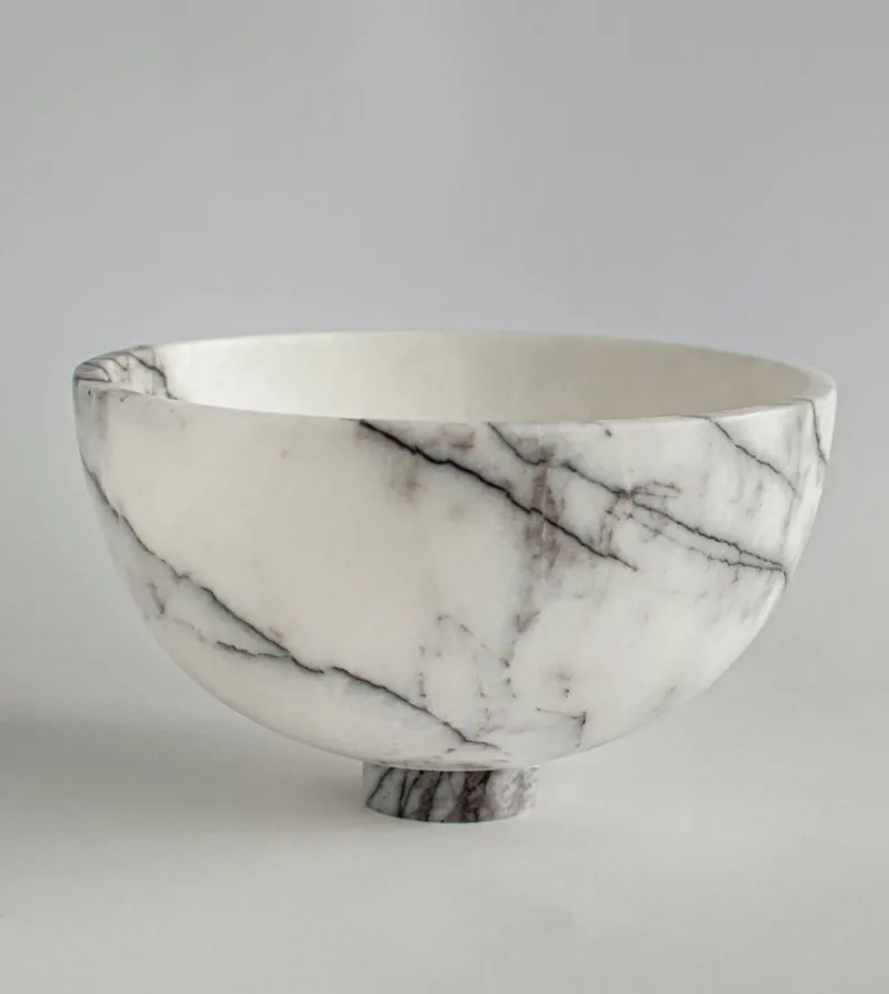Pamono Lilac Marble Fruit Bowl from Kiwano Concept> Tabletop|Bowls