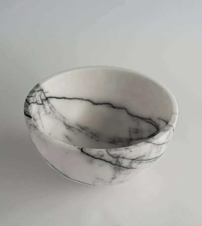 Pamono Lilac Marble Fruit Bowl from Kiwano Concept> Tabletop|Bowls